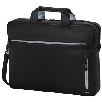 Notebook-Tasche Marseille, bis 34 cm (13,3), Schwarz/Grau