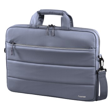Notebook-Tasche Toronto, bis 44 cm (17,3), Grau/Blau