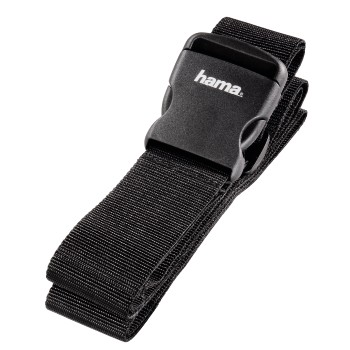 Gepäckgurt 5x200 cm, Schwarz