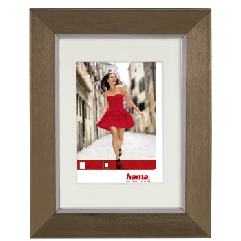 Kunststoffrahmen Porto, Gold, 18 x 24 cm