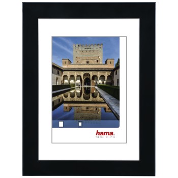 Kunststoffrahmen Jerez, Schwarz, 13 x 18 cm