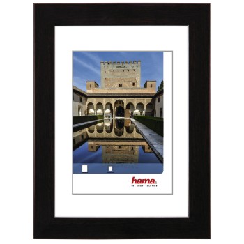 Kunststoffrahmen Jerez, Wenge, 13 x 18 cm