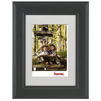 Holzrahmen Iowa, Grau, 15 x 20 cm