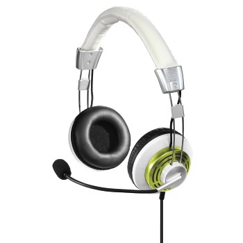 PC-Headset Style, USB, Weiß/Lemon
