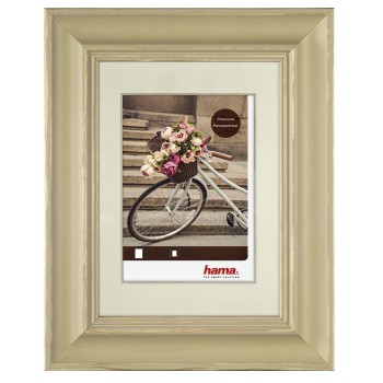 Holzrahmen Vélo, Creme, 60 x 80 cm