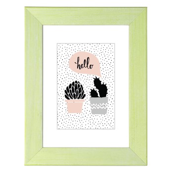 Holzrahmen Lahti, Grün, 18 x 24 cm