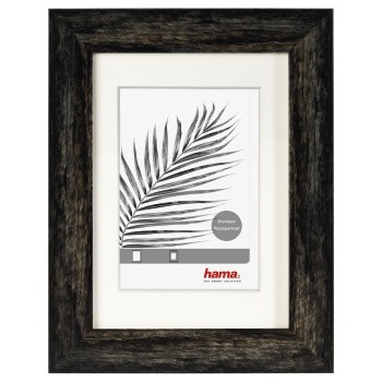 Kunststoffrahmen Charm, Schwarz, 10 x 15 cm