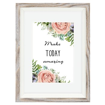 Kunststoffrahmen Livelli, Eiche, 15 x 20 cm