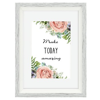 Kunststoffrahmen Livelli, Hellgrau, 30 x 40 cm