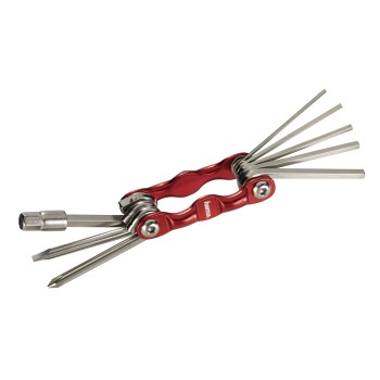 Fahrrad-Mini-Faltwerkzeug, 9-teilig