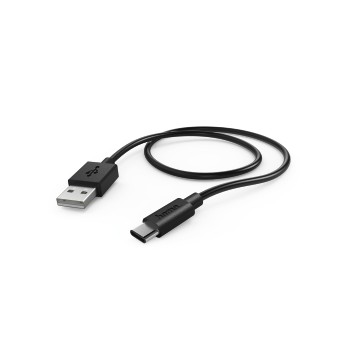 Lade-/Datenkabel, USB Type-C, 0,6 m, Schwarz