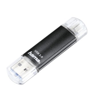 FlashPen Laeta Twin, USB 3.0, 256GB, 40MB/s, Schwarz