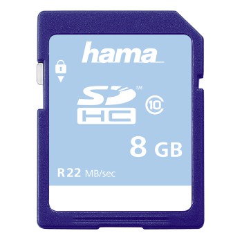 SDHC 8GB Class 10 22MB/s, Schmale Verpackung