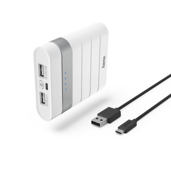 Power Pack Soft Touch, 10400 mAh, Weiß