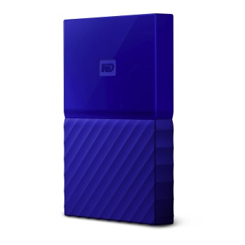 Mobile Festplatte My Passport (Slim), 2 TB, USB 3.0, Blau