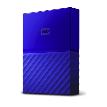 Mobile Festplatte My Passport, 4 TB, USB 3.0, Blau