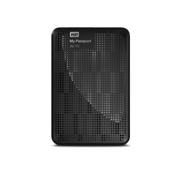 TV-Speicher My Passport AV-TV, 500 GB, Schwarz