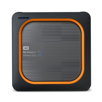 Mobile Festplatte My Passport Wireless SSD, 2 TB, Grau