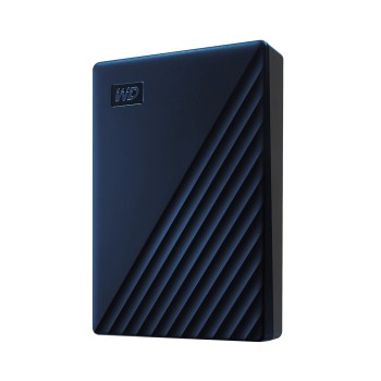 Mobile Festplatte My Passport für Mac, 4TB, USB 3.2 Gen1, Blau