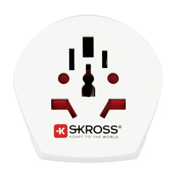 Reisestecker World to USA, Weiß